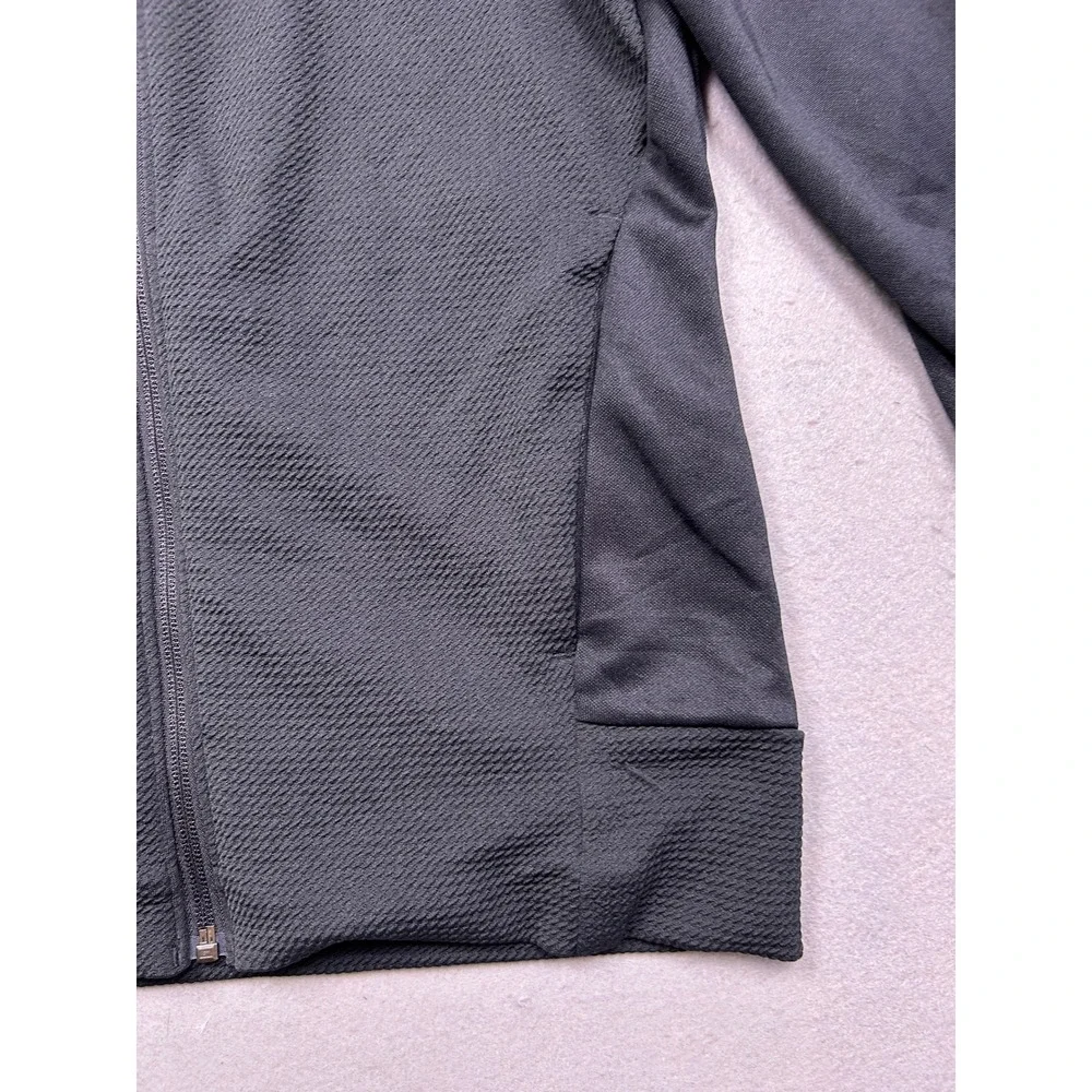 Adidas HA3395 Track Jacket Recycled Polyester Black Medium Womens